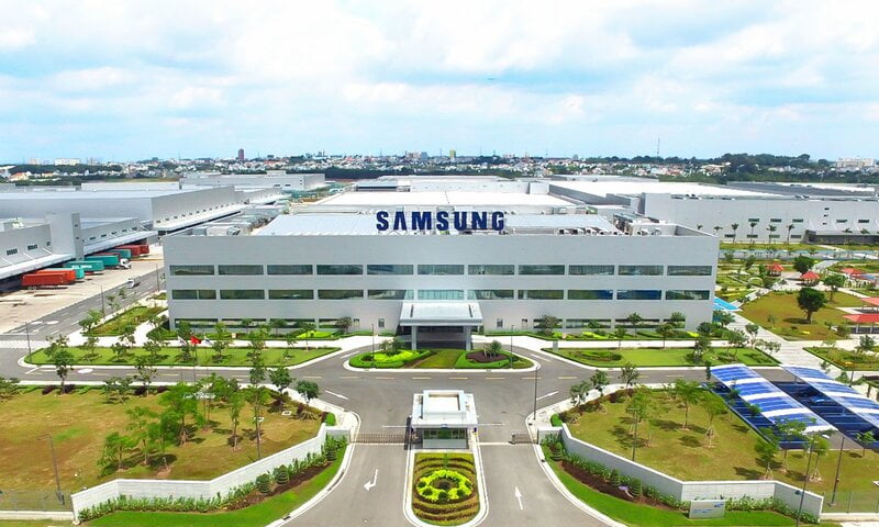 moi truong lam viec o samsung